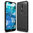 Flexi Slim Carbon Fibre Case for Nokia 7.1 - Brushed Black